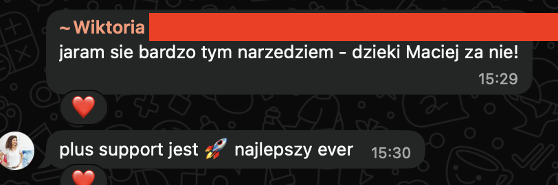 Opinia użytkownika 3