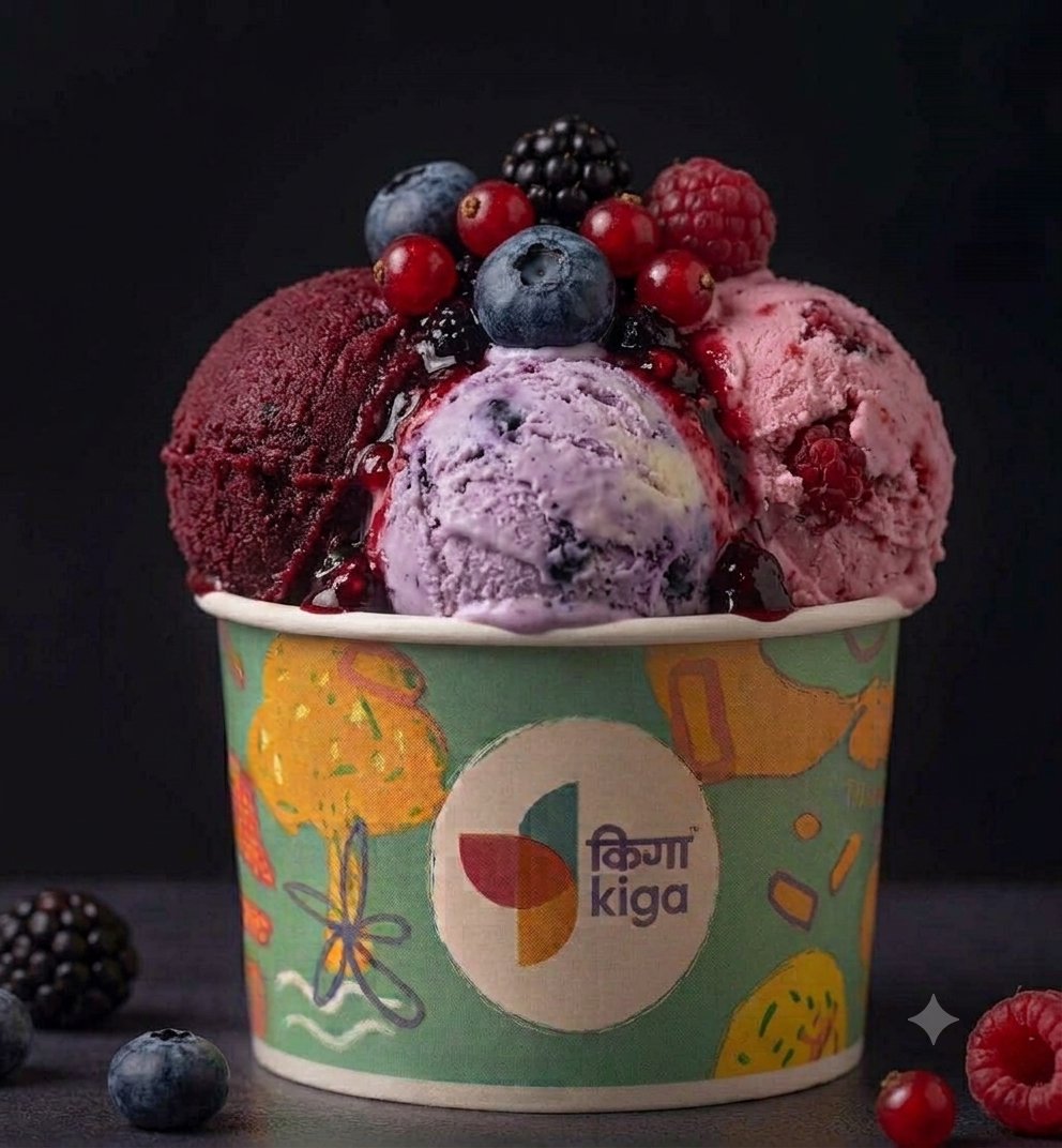 Mixed Berries Ice cream