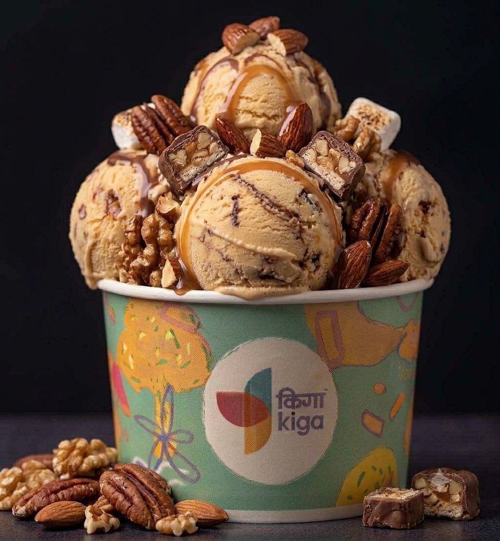 American Nuts Ice cream