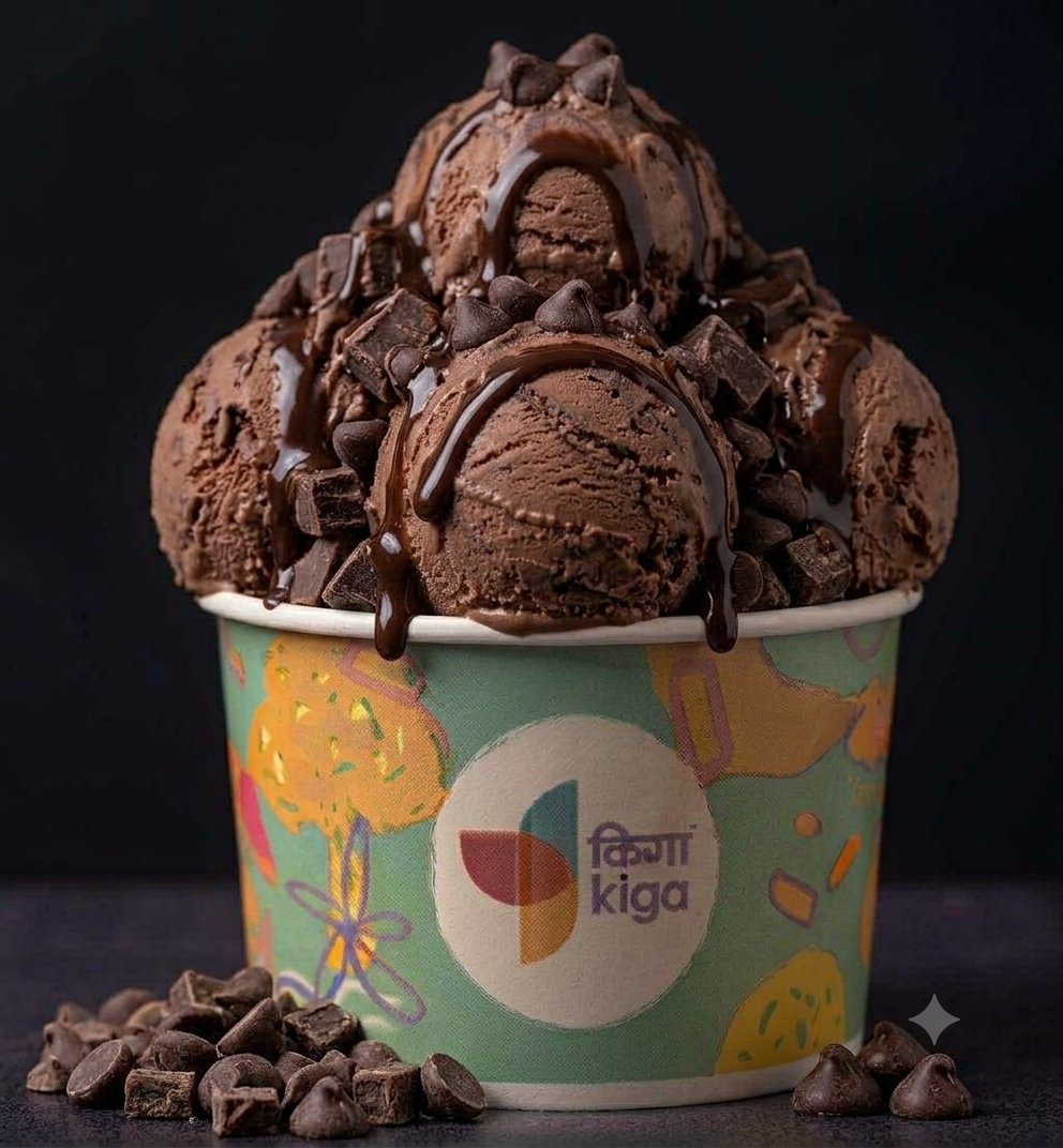 Belgian Chocolate Chips Ice cream