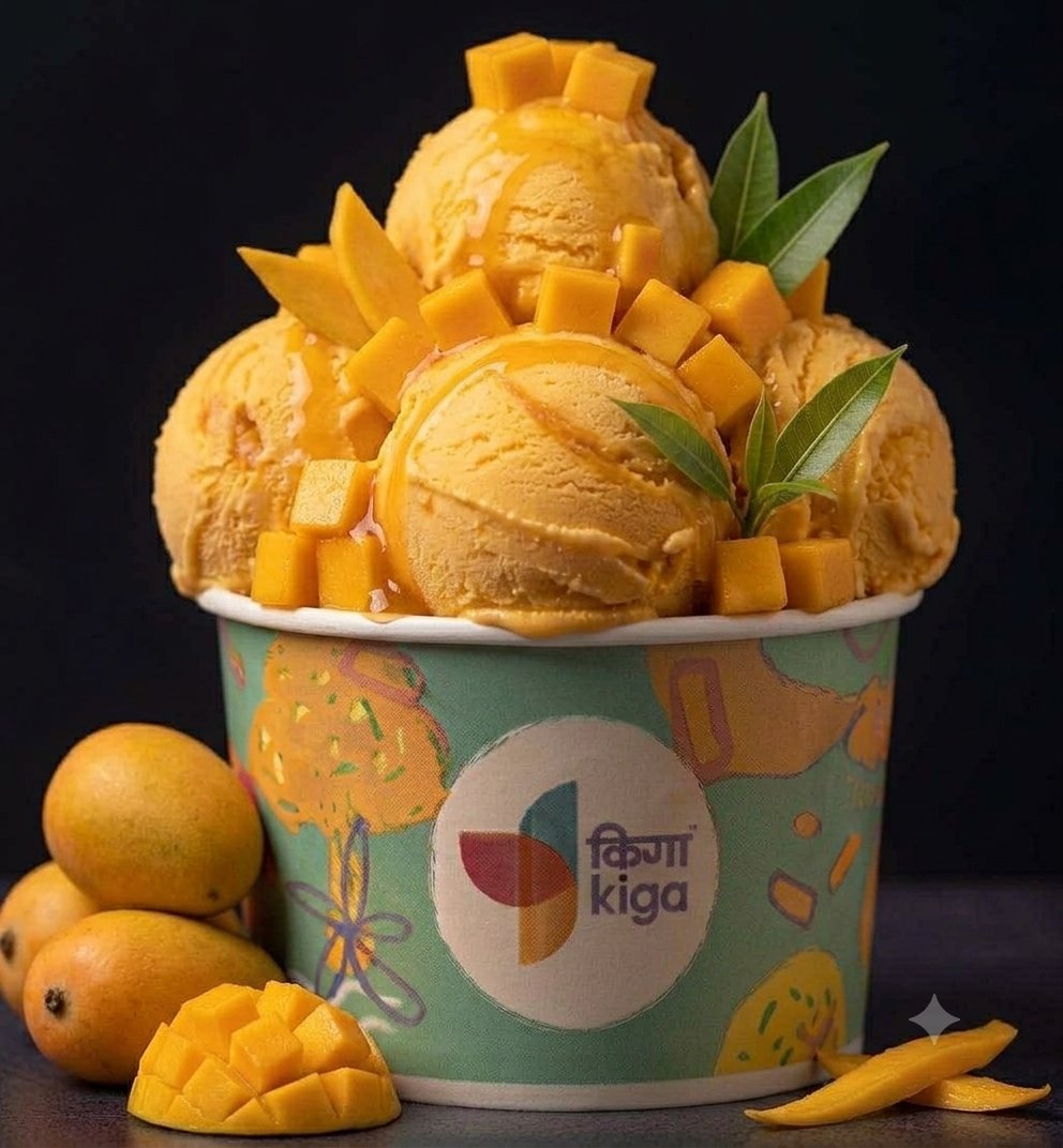 Mango Ice cream