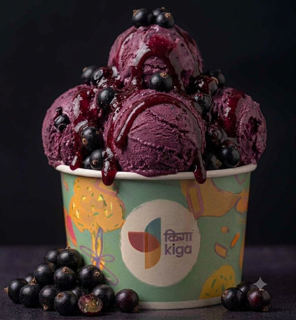 Black Currant Ice cream
