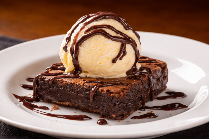 Brownie with Ice-Cream