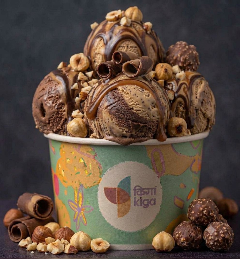 Chocolate Hazelnut Ice cream