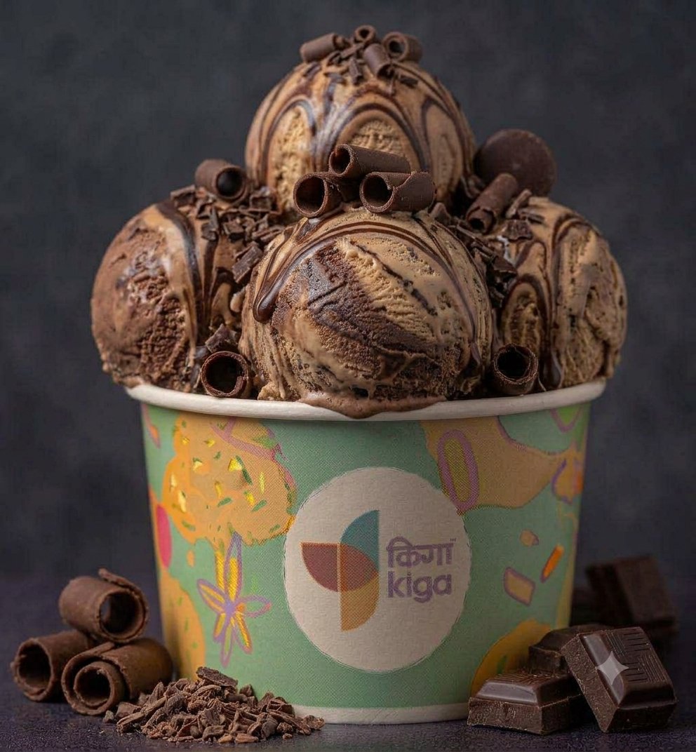 Chocolate Ripple Ice cream