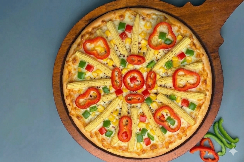 Veggie Paradise Pizza
