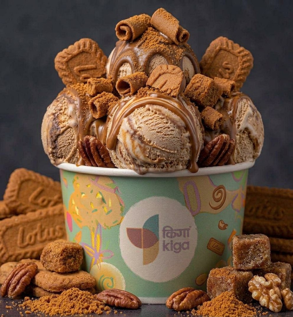 Louts Biscoff Ice cream