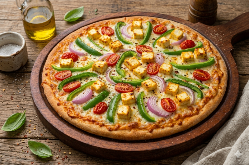 Paneer Tikka Pizza