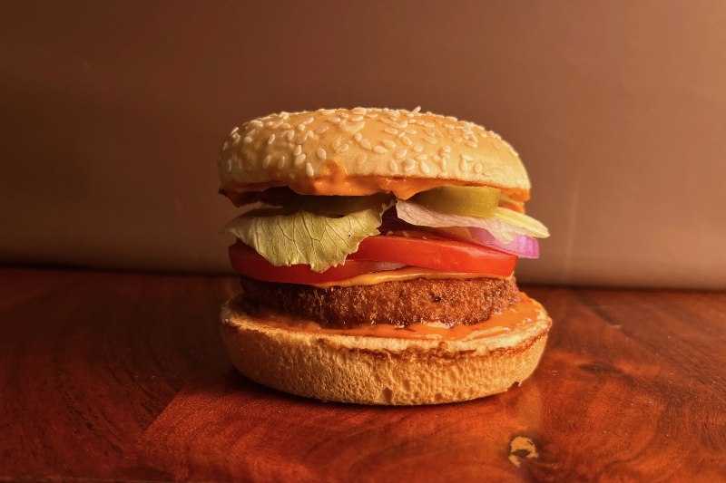 Veggie Topping Burger