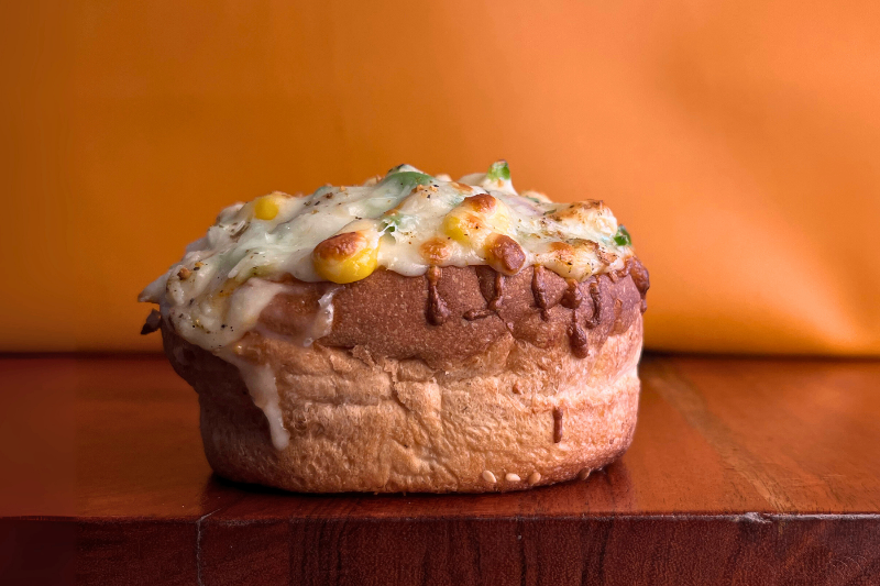 Garlicious Burger Pizza