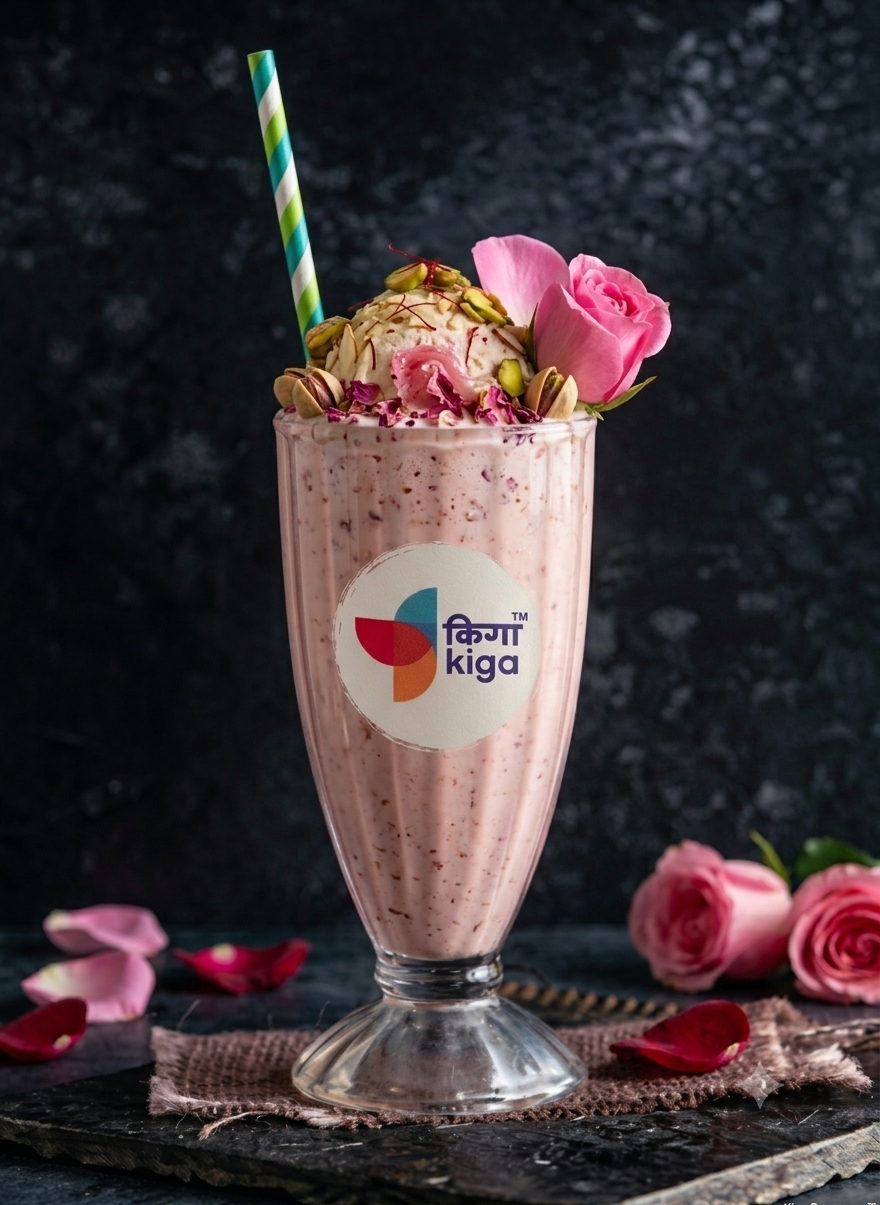 Gulkand Milkshake
