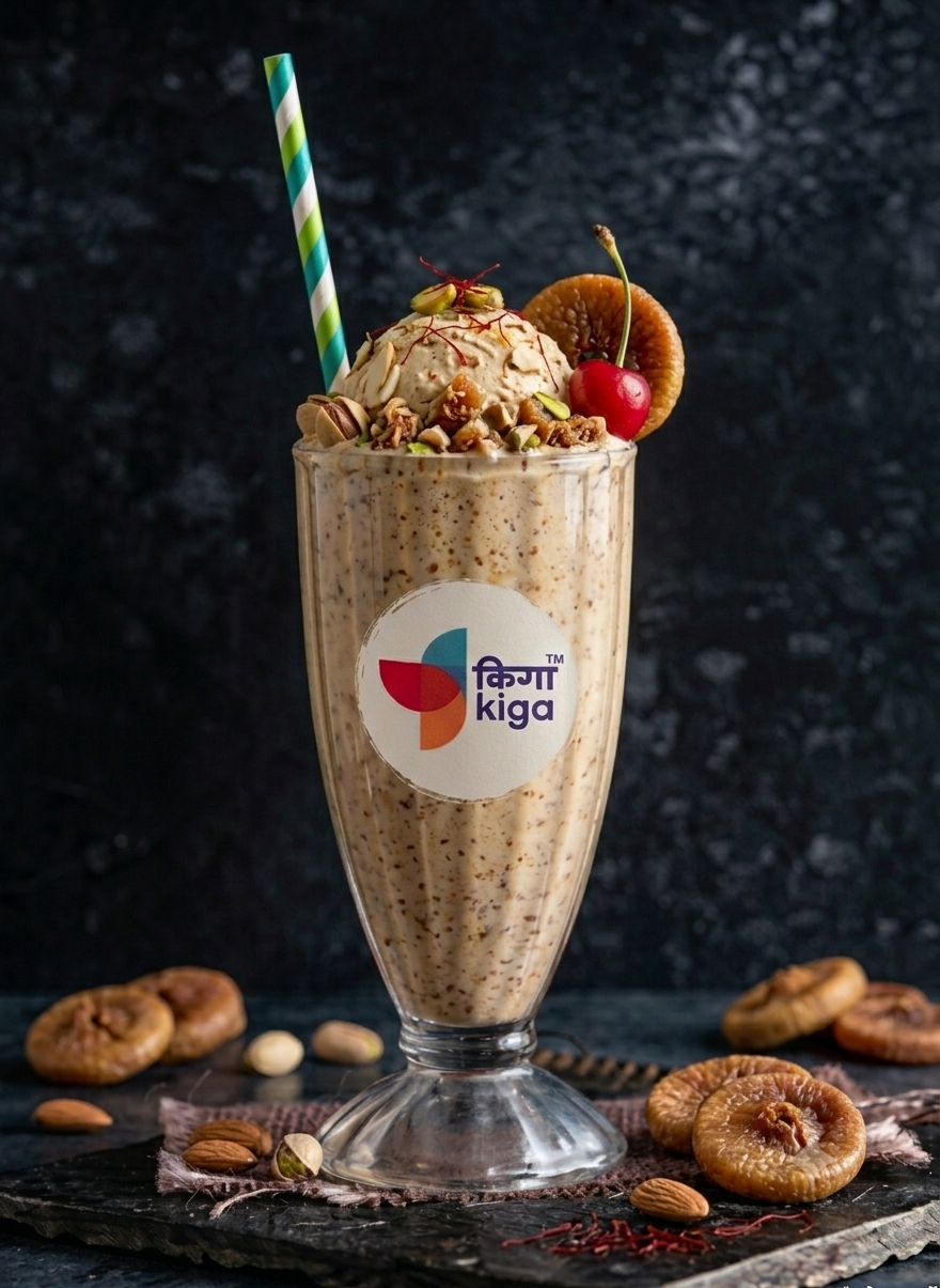 Anjeer Milkshake