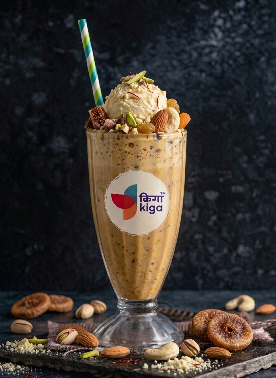 Dry Fruit Mawa Milkshake