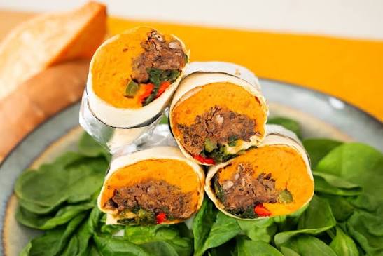Spicy Potato Fiesta Wrap
