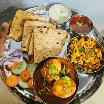 Egg Thali