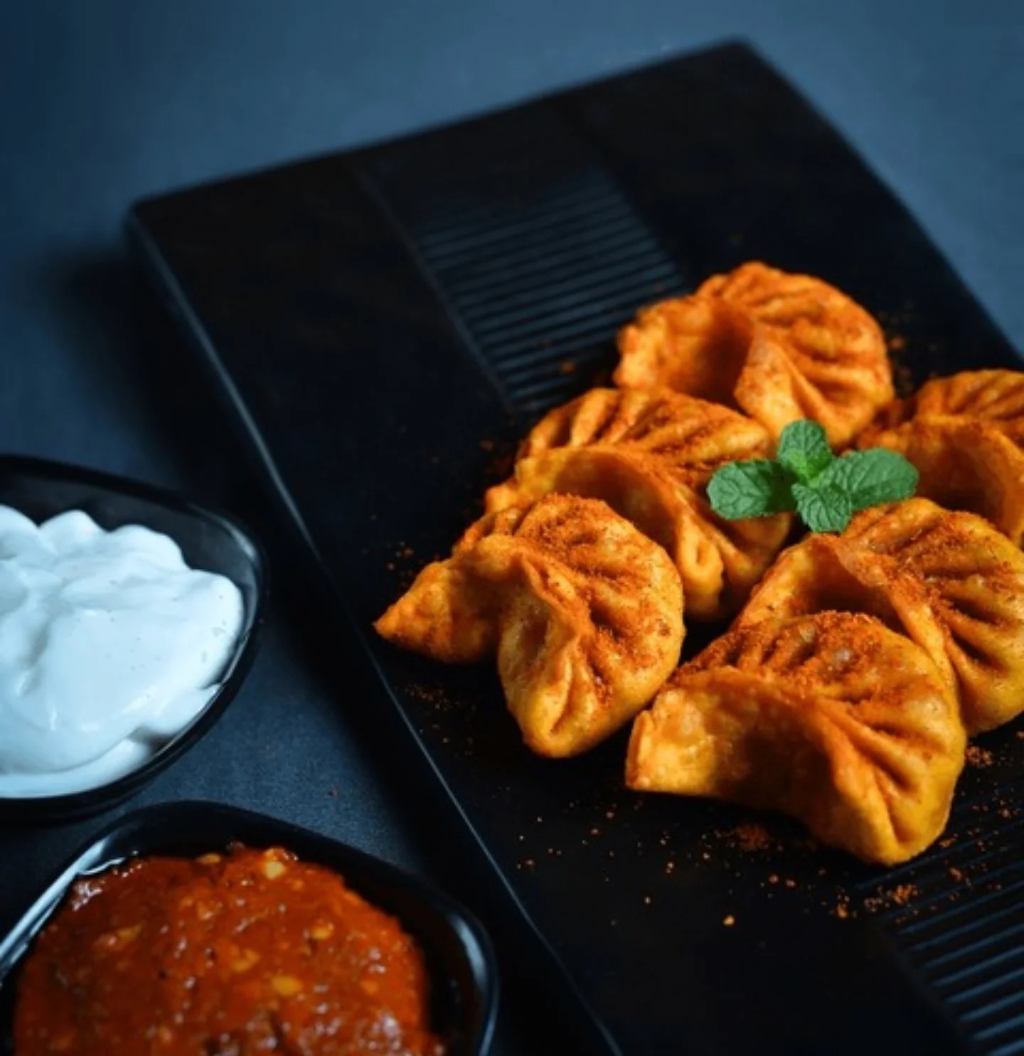 Peri Peri Steam Momos