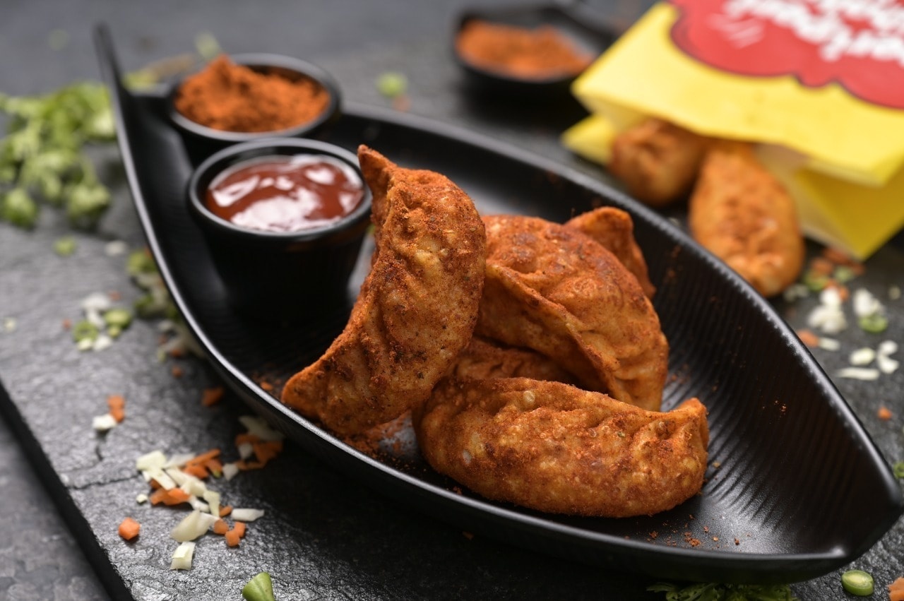 Peri Peri Fried Momos