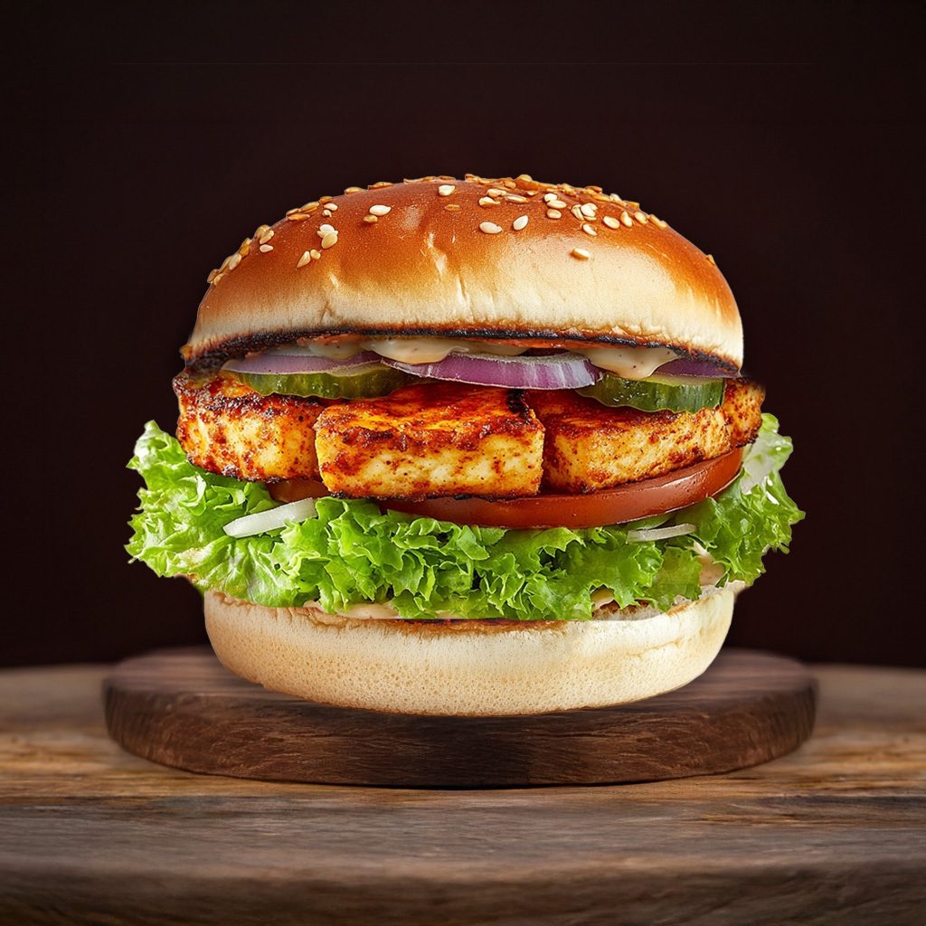 Tandoori Paneer Burger