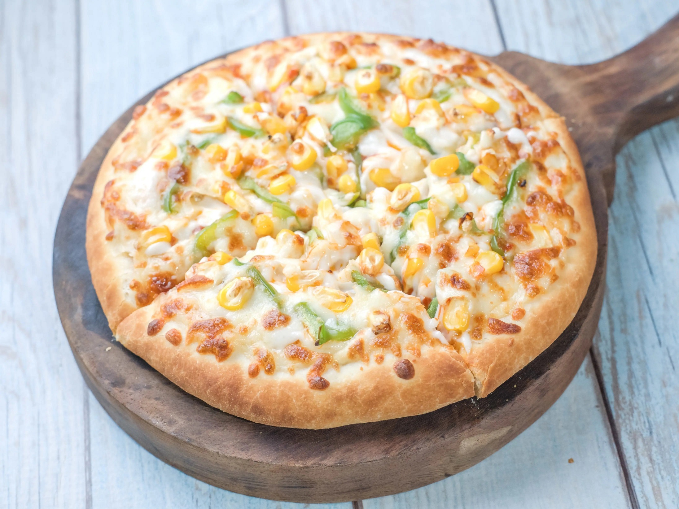 Corn Cheese Pizza