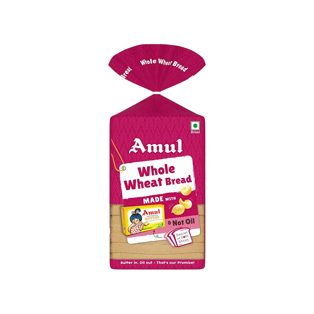 Amul Whole Wheat Bread 1 kg