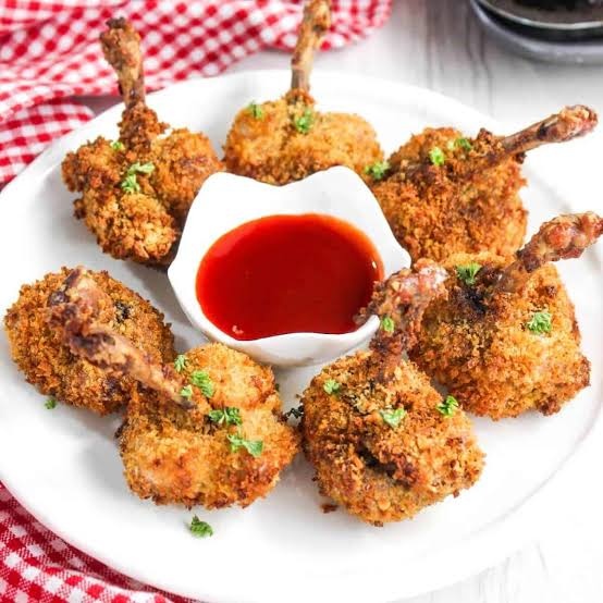 Chicken Lollipop Egg Fry