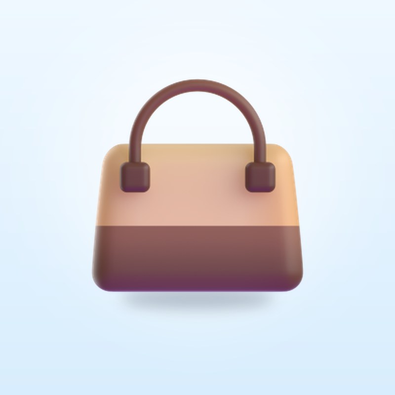 Faux Leather Tote Handbag