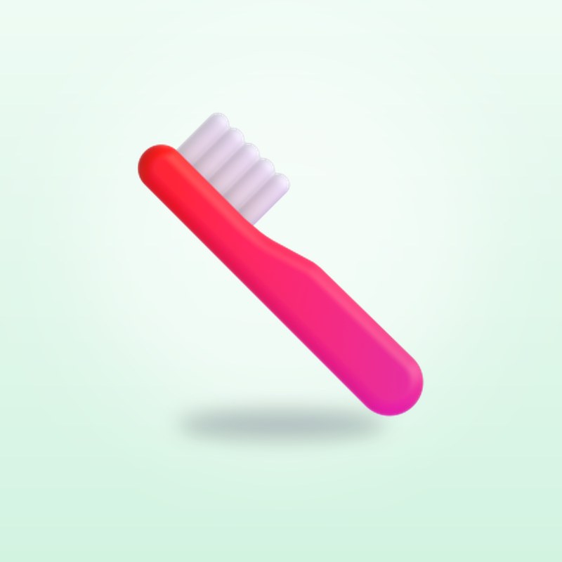 Soft Bristle Toothbrush (Pack of 2)