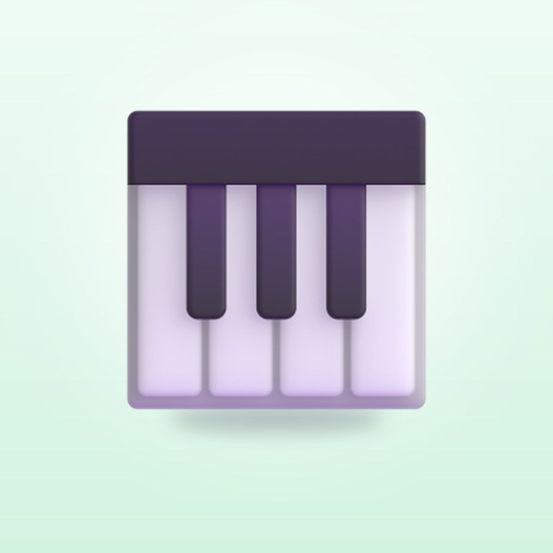 Electronic Toy Piano 37 Keys