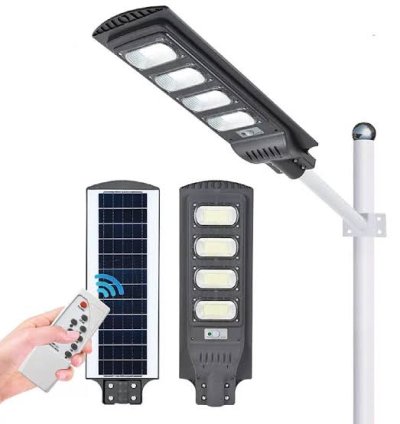 120w solar street lights + pole