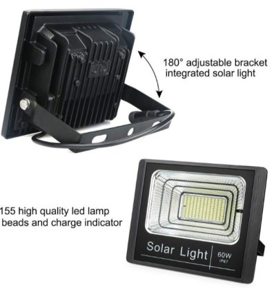 30w x 4pcs solar flood lights
